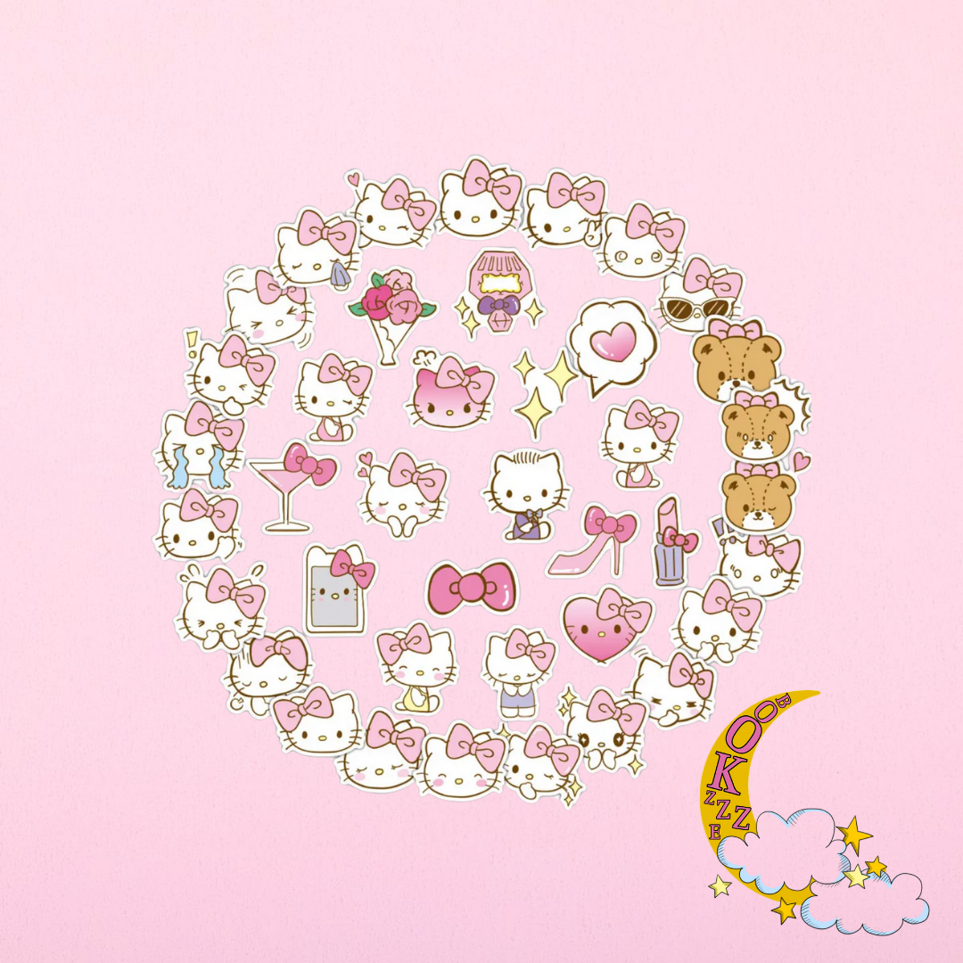 Hello Kitty Emotion Stickers